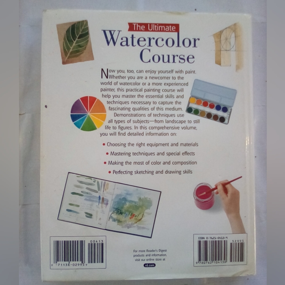📖Reader's Digest The Ultimate Watercolor Course Book🎨 - Picture 4 of 6